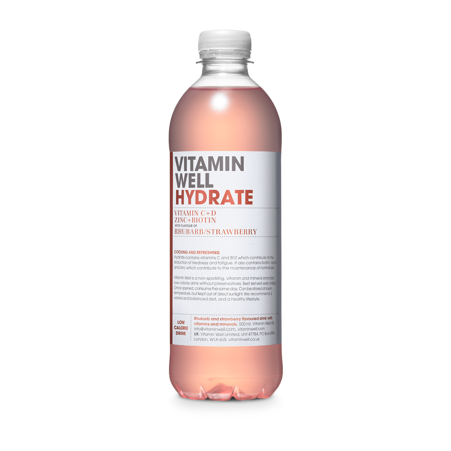 Vitamin Well Hydrate: Tropical Pineapple & Sweet Wild Strawberry