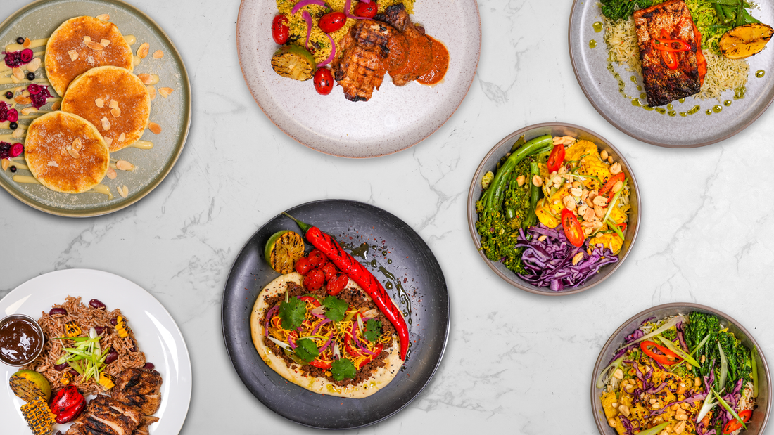 Healthy halal meal prep delivered across Derby, featuring high-protein, low-carb meals for weight and fat loss