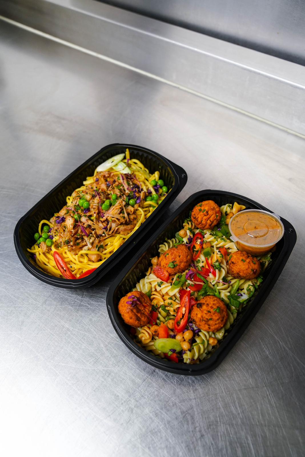BOZU healthy ready meals featuring nutritious high protein dishes and fresh ingredients for easy healthy dinners without cooking