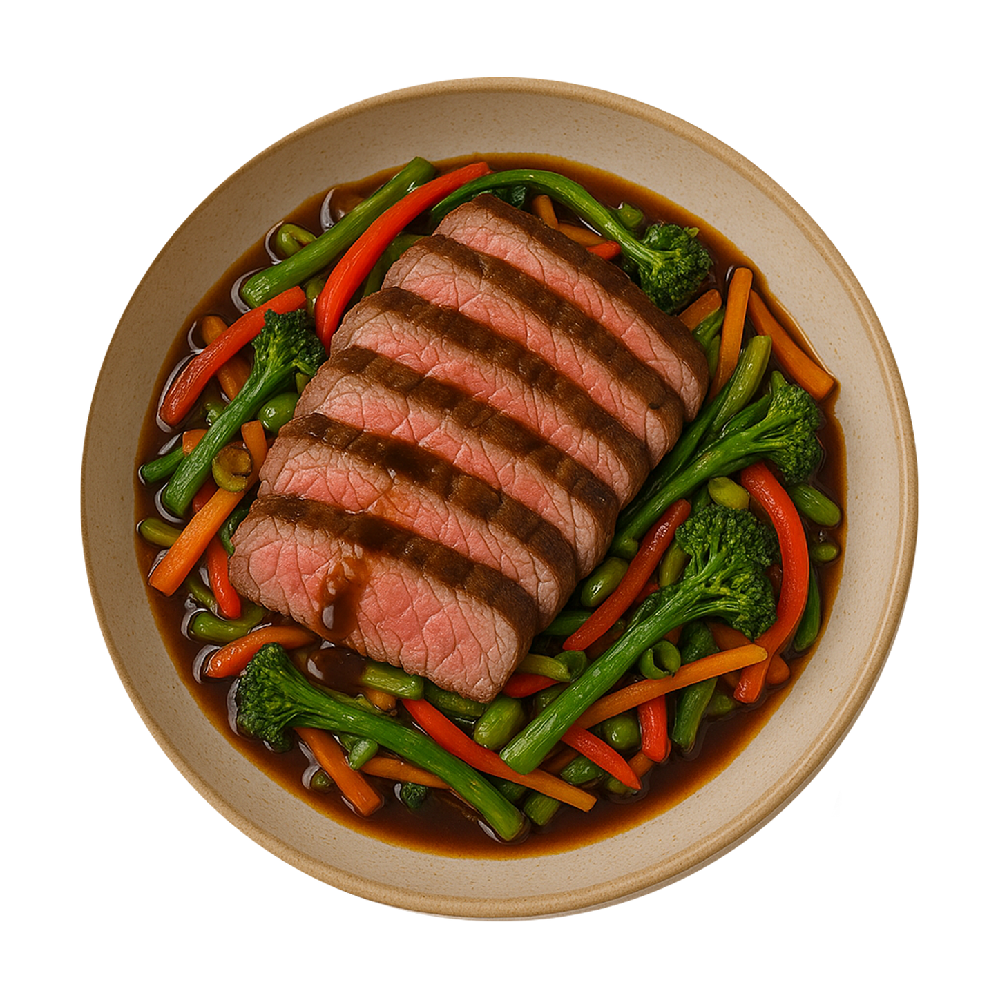 Lao Steak, Vegetable Stir Fry (KETO)