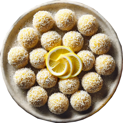 Lemon & Coconut Energy Balls